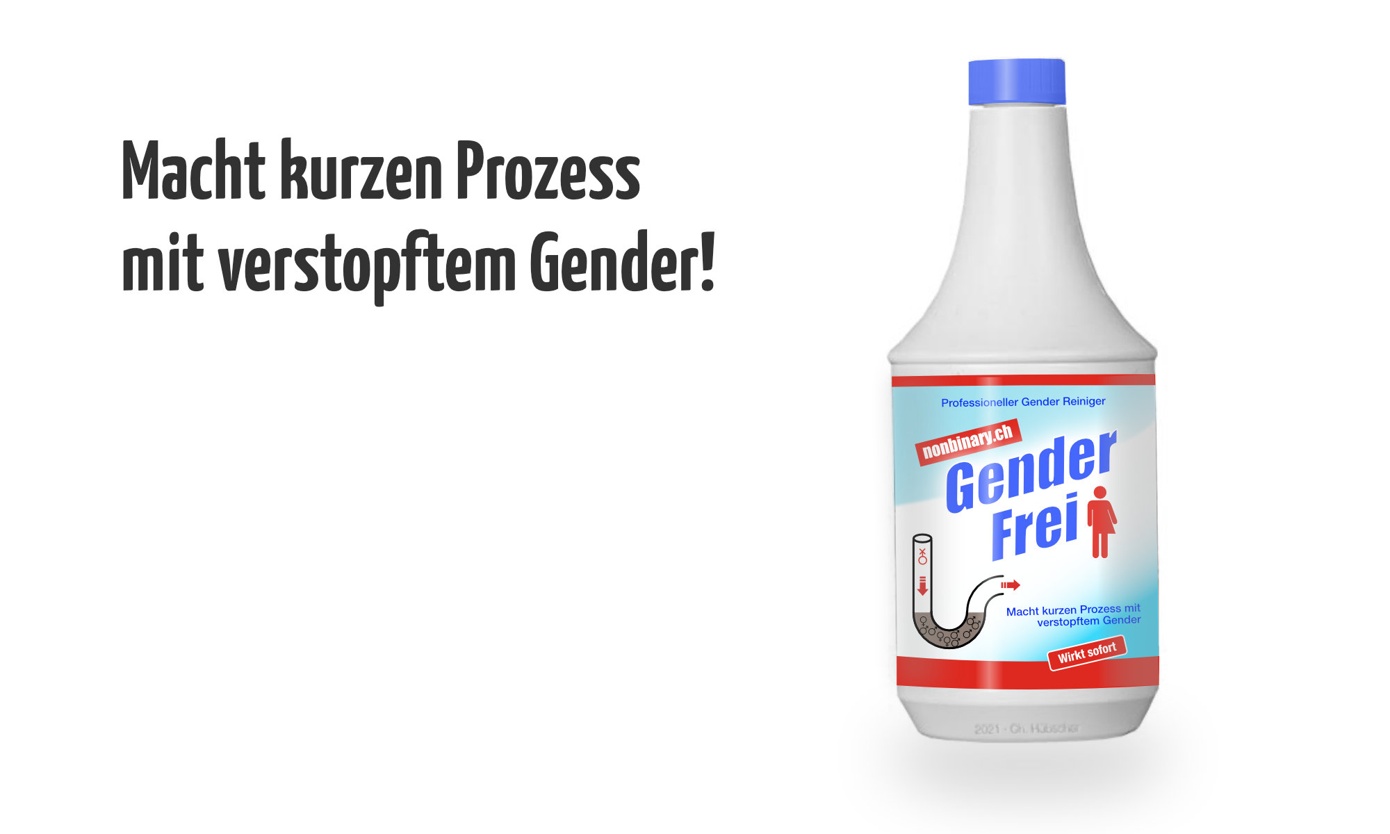 Gender Frei – Macht kurzen Prozess mit verstopftem Gender!