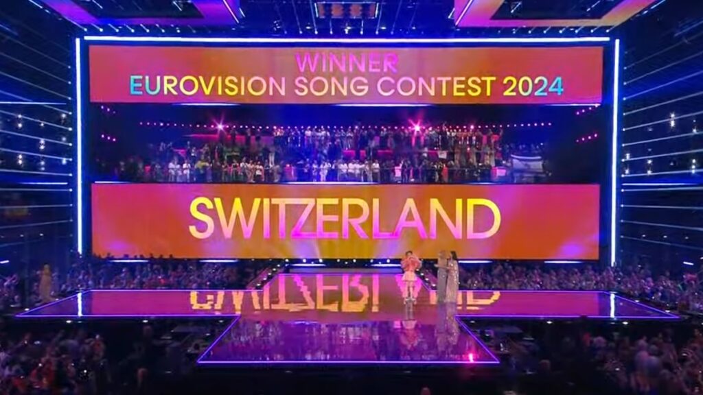 Winner Eurovision Song Contest 2024 – Switzerland